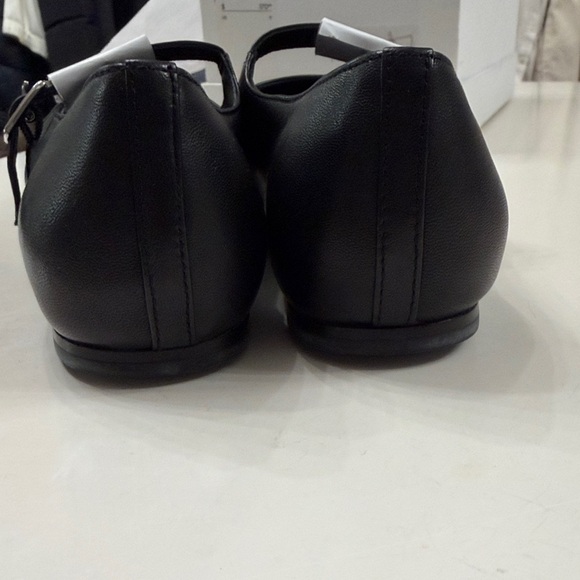 COS Black Leather Buckle Flats - Picture 9 of 14